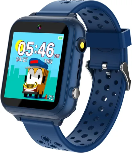 Reloj inteligente para niños, con 10 historias, 24 juegos de rompecabezas, podómetro, despertador, relojes para niños, juguetes para 6, 7, 8, 9, 10,