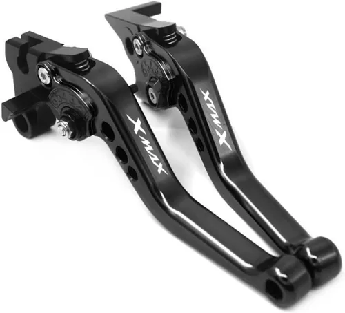 Palancas de embrague de freno ajustables para motocicleta, empuñaduras de freno de mano para Yamaha XMAX250 XMAX300 XMAX400 Xmax X-MAX 250 300 400