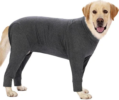 Miniatura 10 de kzrfojy Traje de Recuperación para Perros Después de Cirugía Hembra Macho Perro Mediano Grande Castración Esterilización Enterizo para Muda Prevenir