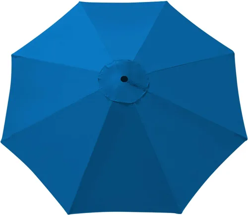 Miniatura 8 de BenefitUSA Cubierta de toldo de repuesto para sombrilla de patio voladizo de 10 pies (beige)