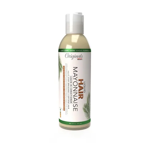 Miniatura 2 de Originals by Africa's Best Mayonesa líquida para el cabello, acondicionador sin enjuague, repara, reconstruye y revitaliza el cabello, excelente