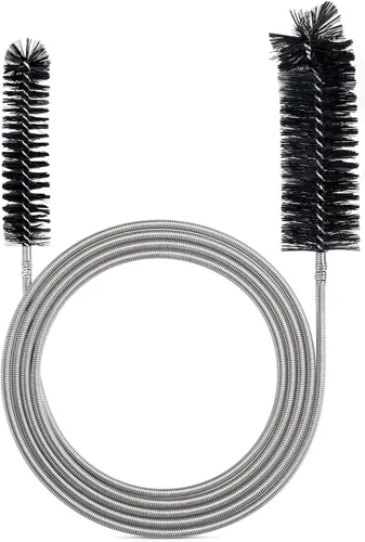 Cepillo de drenaje Cepillo de limpieza de tuberías Agujero de drenaje delgado Herramienta de limpieza Manguera Flexible Tubo de alimentación Cepillo