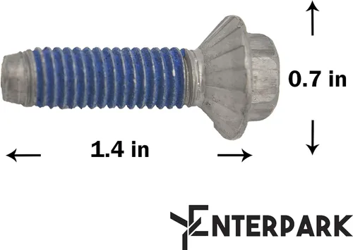 Miniatura 4 de DC60-40137A - Perno de araña para lavadora (paquete de 6) con epoxi totalmente aplicado por Enterpark, repuesto compatible con Samsung AP4203183