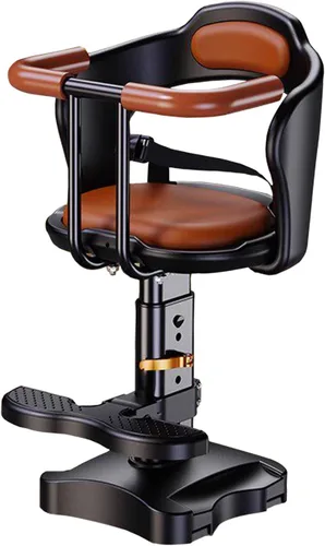 Bicicleta Eléctrica Niño Asiento de Seguridad Pedal Motocicleta Scooter Puede Levantar Asiento Delantero Desmontable Bebé Niños