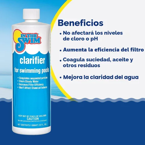 Miniatura 4 de Kit de apertura y paquete de cloro In The Swim - Kit de apertura pre-medido para uso fácil - Cubeta de 3 libras de tabletas de cloro estabilizado