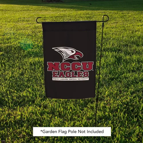 Miniatura 5 de Bandera de jardín de la Universidad Central de Carolina del Norte NCCU Eagles Banner 100% poliéster (diseño A)