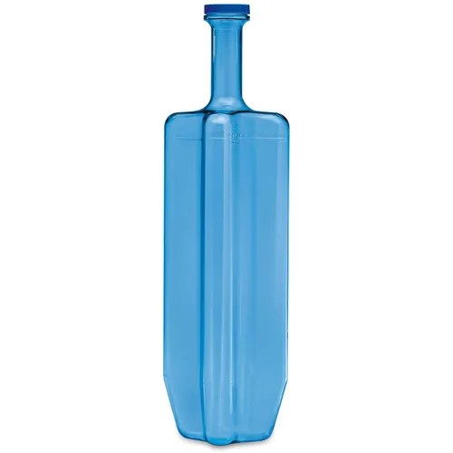 San Jamar Rapi-Kool - Utensilios de plástico para enfriar, 128 onzas, color azul (juego de 2)