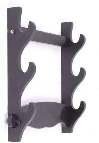 Miniatura 10 de Katana - Soporte de pared para espada japonesa, soporte de pared samurái, soporte para sable de luz de pared
