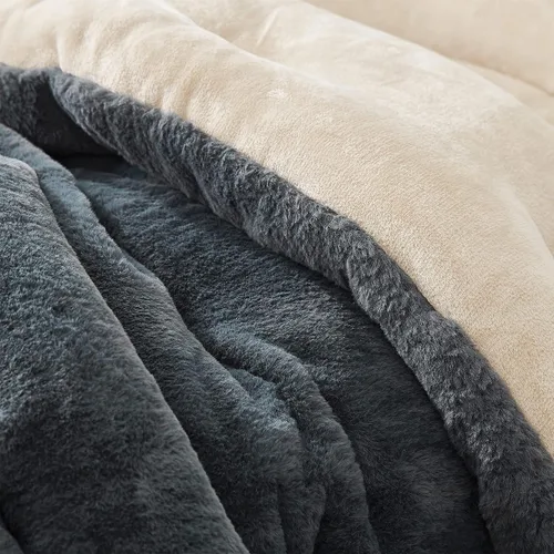 Miniatura 4 de Byourbed Plumpy Pudgy Portly Chunky Bunny - Edredón Coma Inducer® Twin XL - Abedul con semillas de amapola