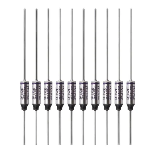 SF152E-157 grados de metal de corte térmico fusible térmico 10A 250 V para transformador de motor eléctrico industrial electrodoméstico 10 piezas