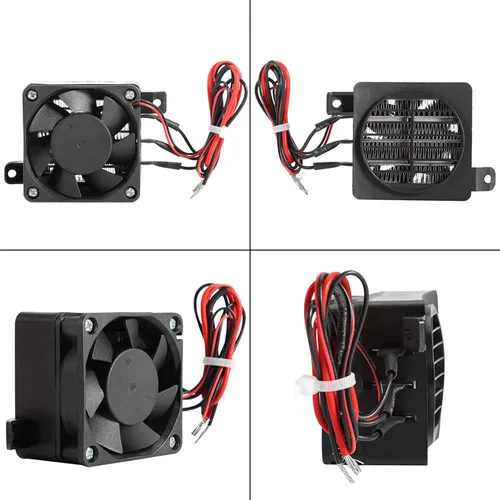Miniatura 6 de Incubadora de calefacción de espacio pequeño, calentador de aislamiento de temperatura constante, ventilador termostático de PTC, calentador