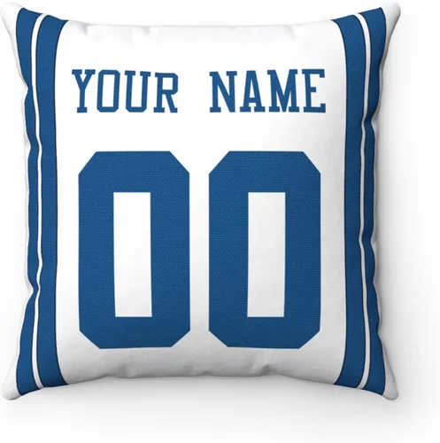 Miniatura 3 de ANTKING Dallas - Almohada personalizada con cualquier nombre y número, regalo personalizado para hombres, mujeres y niños