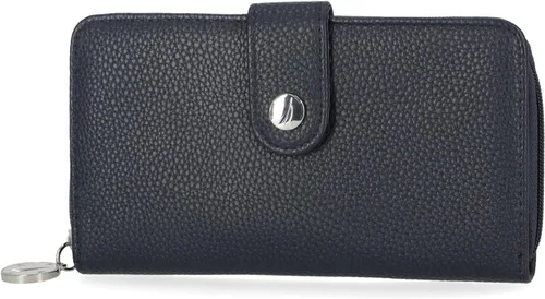 Miniatura 8 de Nautica Be Shore - Cartera RFID de piel vegana para mujer, con cremallera alrededor, funda delgada grande para teléfono y organizador de tarjetas