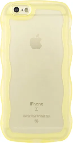 Miniatura 41 de SKYLMW Compatible con iPhone 6s Plus/6 Plus Case de 5.5", Linda Kawaii Marco Ondulado Rizado Forma de Marco Funda de Silicona Suave Resistente a
