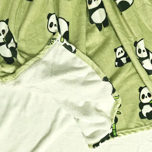 Miniatura 7 de Sviuse Cute Panda Blanket Ultra-Soft Fluffy Throw, Cozy Lightweight Bed Blanket for Kids Adults, Kawaii Pandas Print Blanket for Couch Bed Sofa, for