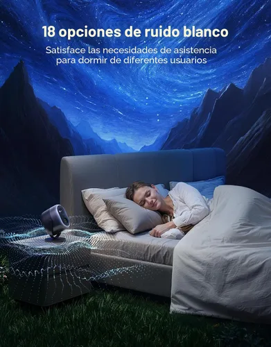 Miniatura 7 de Govee Luces de proyector de estrellas, efecto nebulosa colorida de 7 zonas, compatible con Matter, cobertura de 540 pies², luces de techo LED