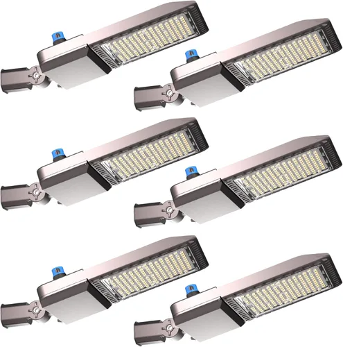 Miniatura 9 de Luz LED de estacionamiento, 240 vatios, 36,000 lúmenes eqv a 1000 vatios luz HID/HPS, 5000 K, atardecer a amanecer, para aire libre, IP65, paquete