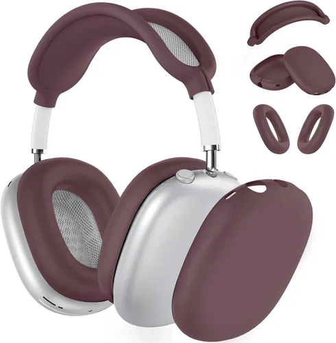 Miniatura 10 de Funda rígida para AirPods Max con modo de sueño, funda de transporte para auriculares con almohadillas de silicona para AirPods