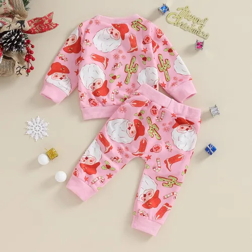 Miniatura 30 de YINGISFITM Conjunto de camisa de calabaza de Halloween para bebé, niña, niño, sudadera y pantalones para otoño e invierno