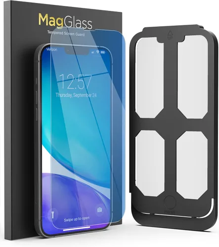 Miniatura 4 de magglass Protector de pantalla mate antirreflejos compatible con iPhone 14 de vidrio templado, protector de pantalla de cobertura completa a prueba