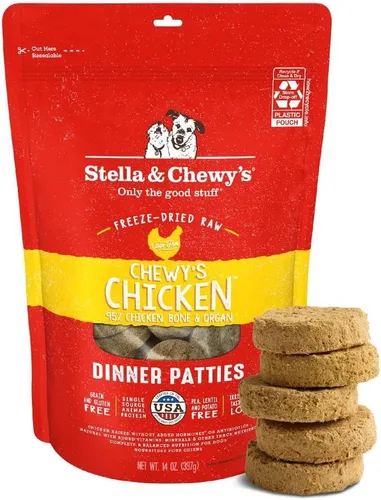 Miniatura 21 de Stella & Chewy's Empanadas crudas liofilizadas – Receta de cordero Dandy – Alimento para cachorros y perros con alto contenido de proteínas sin