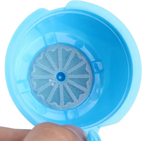 Miniatura 6 de 5 tazas K reutilizables, tazas de cápsulas de café, capacidad para 0.44 onzas de café molido, filtro de café para máquina de café de la serie DOLCE