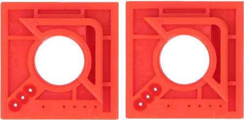 Miniatura 7 de 2 reglas de compensación de marcas, ABS multifunción líneas paralelas nivel 45 grados corte marcado herramienta de carpintería