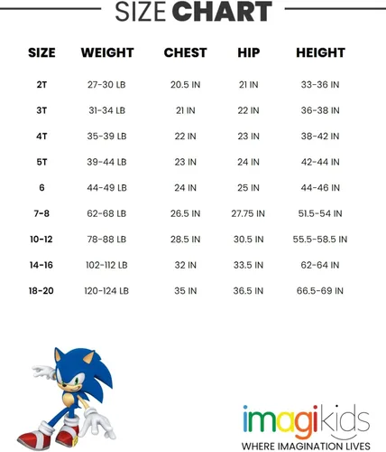 Miniatura 6 de SEGA Sonic the Hedgehog Tails Knuckles - Sudadera con capucha para niños pequeños y grandes