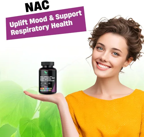 Miniatura 4 de Mishas Nutraceuticals - Suplemento de raíz de diente de león, NAC y TUDCA - Apoya la salud del hígado, desintoxicación de limpieza hepática, salud