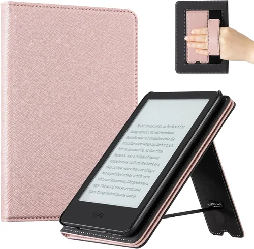 Miniatura 40 de CoBak Case for 6" E-Reader - PU Leather Smart Cover with Auto Sleep/Wake & Hand Strap