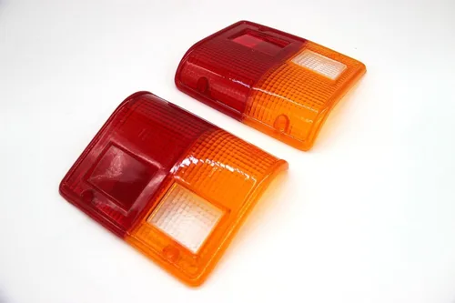 Miniatura 2 de Lente de luz trasera para Mitsubishi Pajero Montero Raider 1982 1983 1984 1985 1986 1987 1988 1989 1990 Incluye lado del conductor y del pasajero MK1