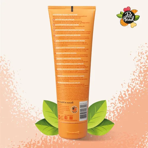 Miniatura 2 de Pet Head Ditch the Dirt - Acondicionador para perros, aroma naranja, desodorizante para perros malolientes, limpia en profundidad y elimina olores