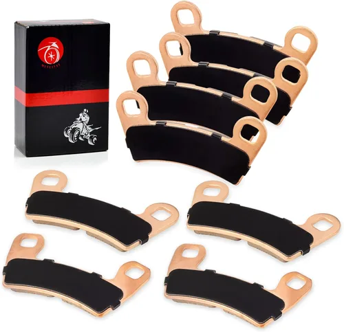 Miniatura 5 de Kit de pastillas de freno sinterizadas delanteras y traseras compatibles con Polaris RZR S 900 EPS 2015-2020 RZR S 1000 2016-2022 de 2 plazas