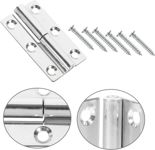 Miniatura 6 de Bisagras de acero inoxidable resistentes de 4 piezas para puertas y ventanas para uso interior y exterior