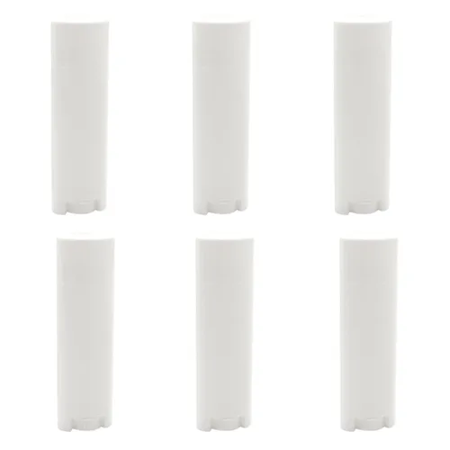 FZBNSRKO 50 tubos vacíos ovalados de bálsamo labial desodorante para bálsamo labial, contenedores de tamaño mini recargables para llevar de viaje,