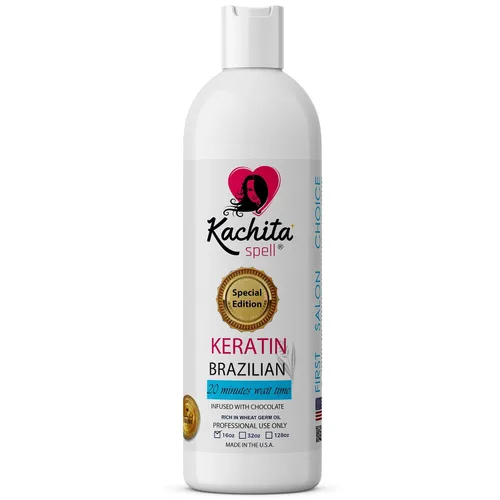 Miniatura 9 de New Brazilian Keratin Chocolate Treatment Kachita Spell 16 fl oz 16.0 fl oz - Alisado del cabello fabricado en Estados Unidos