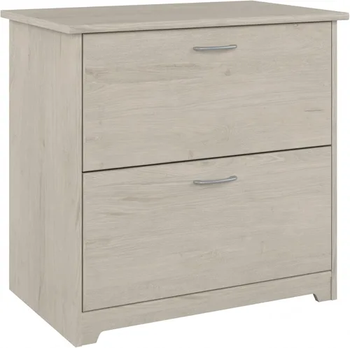 Miniatura 13 de Bush Furniture - Archivador lateral Cabot Collection de 2 cajones con herrajes cromados, elegante archivador para oficina en casa, cartas, archivos