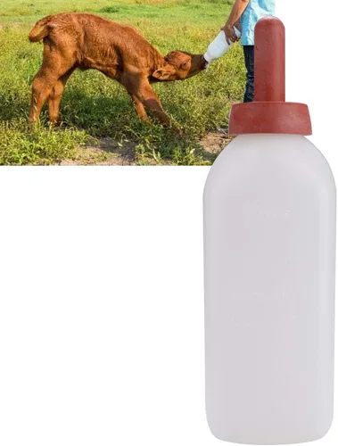 Miniatura 5 de BigKing Biberón de lactancia, 2L Becerro de vaca de alimentación de leche de la botella de leche de las tazas