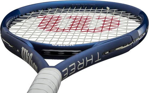 Miniatura 6 de Wilson Triad Three Strung Performance - Raqueta de tenis con sensation 16 natural a media tensión