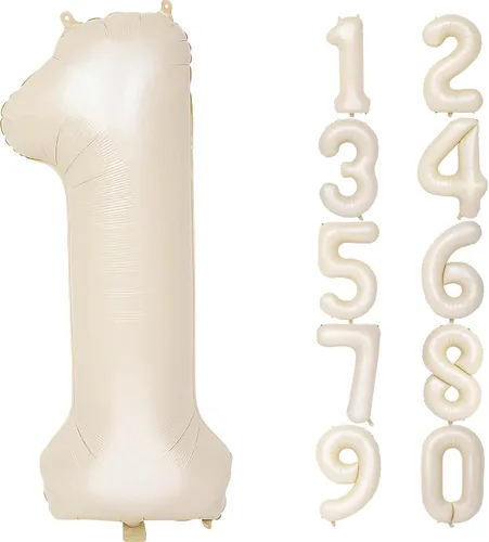 Miniatura 155 de SINBEE Globo dorado del número 10, papel de aluminio Mylar de 40 pulgadas, decoración de fiesta reutilizable para cumpleaños, aniversario, Oro