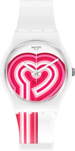 Miniatura 2 de Swatch Orologio BEATPINK 1339in Originals Gent GW214 Blanco