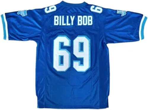 Miniatura 2 de Billy Bob #69 Men's Outdoor Stitched Football Movie Jersey