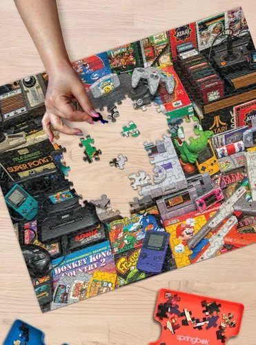 Miniatura 2 de Rompecabezas de 1000 piezas Springbok Gamer's Trove, Multi