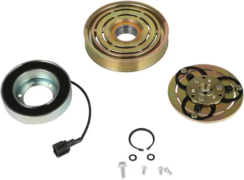 Miniatura 46 de CCIYU Embrague del compresor de CA para el coche 2001 2002 2003 2004 2005-2006 para Hyundai Santa Fe 2.7L Aire acondicionado compresor embrague