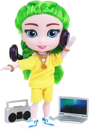 Miniatura 15 de Loyal Subjects - for Keeps Bella Girl with Cupcake Keepsake 5 figura de acción (red)