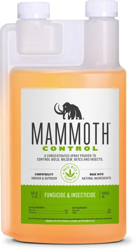 Miniatura 3 de Mammoth Control - Miticida, fungicida e insecticida concentrado - Hecho con aceite de tomillo (500 ml)