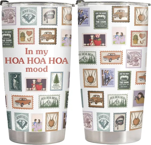 Miniatura 13 de 34HD Vaso dorado de 20 onzas – Thank You for Being a Friend – Taza de acero inoxidable aislada al vacío de doble pared – Mantiene las bebidas