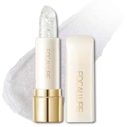 Miniatura 11 de FOCALLURE Lápiz labial brillante hidratante, acabado brillante de perlas, bálsamo labial teñido hidratante con textura cremosa, tinte labial de RD02