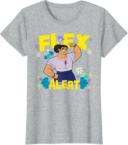 Miniatura 27 de Disney Encanto Luisa Madrigal Flex Alert Camiseta, Negro