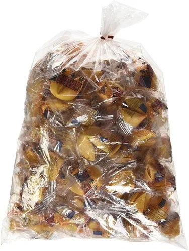 Bolsa de Fortune Cookies de gran tamaño de 2.5 libras, 40 onzas de Fortune Cookie Goodness